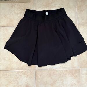 Lululemon Athletica Black Skater Skirt